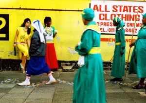 Nhlanhla Mngadi, Hawkers Welcome, 2004, FibaPrint on cotton paper, 5/10